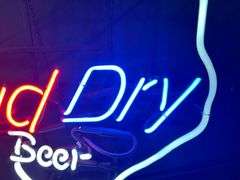 Bud Dry Texas Neon Beer Sign