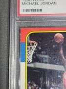 PSA NM-MT Grade 8 1986 Michael Jordan Fleer Number 57 Rookie Card
