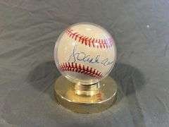 Hank Aaron Signed Baseball