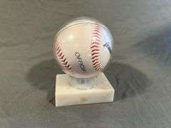 Jim "Catfish" Hunter Signed Baseball