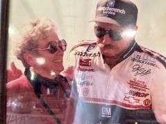 Dale Earnhardt Framed Photo
