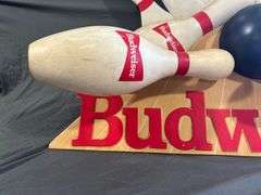 Budweiser Bowling Advertising Display