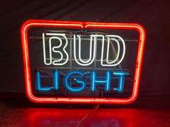 Bud Light Neon Sign