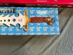 Carolina Panther Bowie Knife and Sword of Mercury