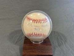 Warren Spahn Signed Baseball