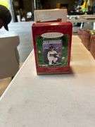 Grouping of Hallmark Keepsake Sports Ornaments