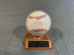 Frank Thomas Signed Baseball