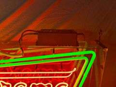 Krispy Kreme Doughnuts  Neon Sign