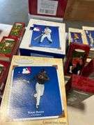 Grouping of Hallmark Keepsake Sports Ornaments