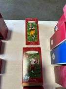 Grouping of Hallmark Keepsake Sports Ornaments