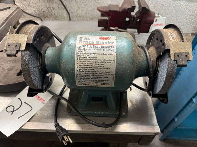 Collins Quality Tools 6" Bench Grinder image