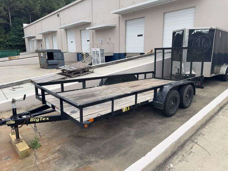 2019 Big Tex 50LA-16BK4RG - Dual Axles