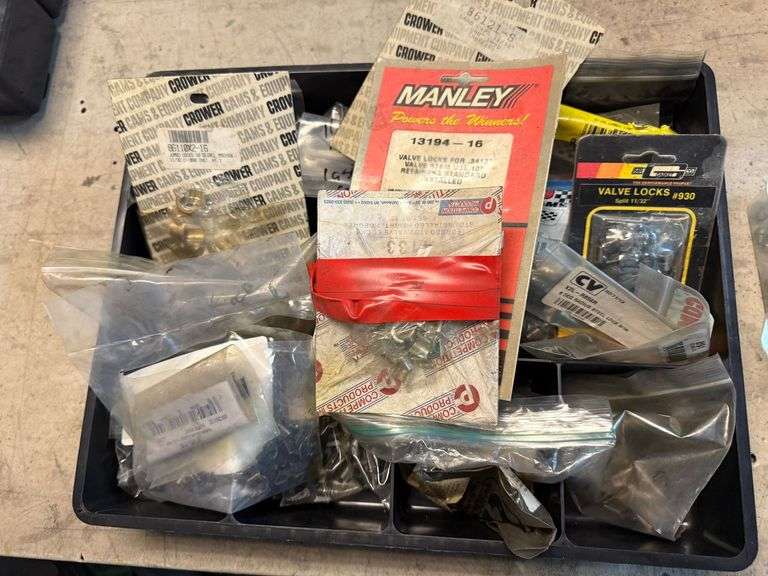 Tray of Assorted Valve Locks image