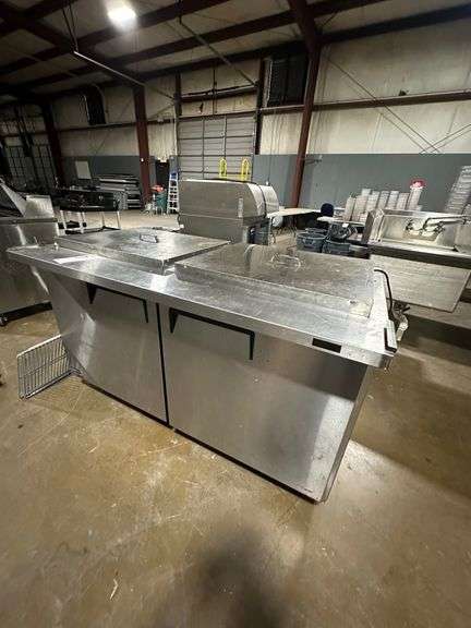 Turbo Air Stainless Steel M3 Series Mega Top Prep Table