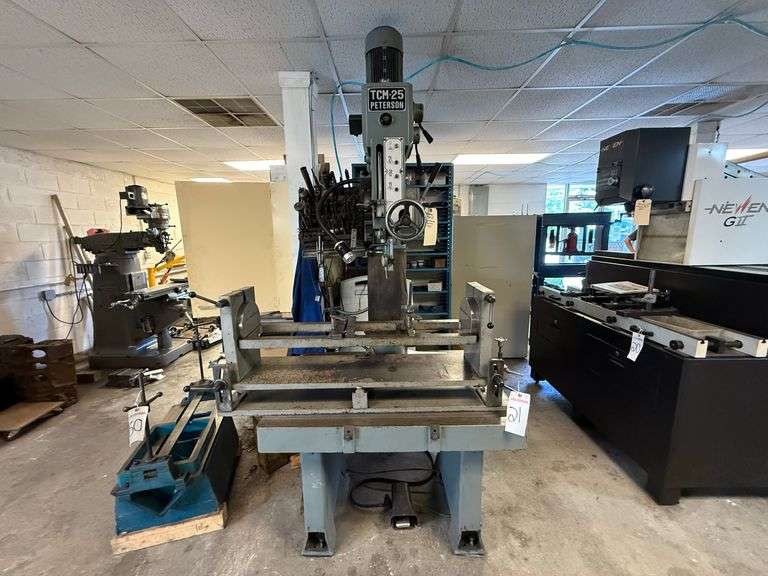 Peterson TCM-25 Model 39-VGR Seat and Guide Machine Serial #71-39-2780R image