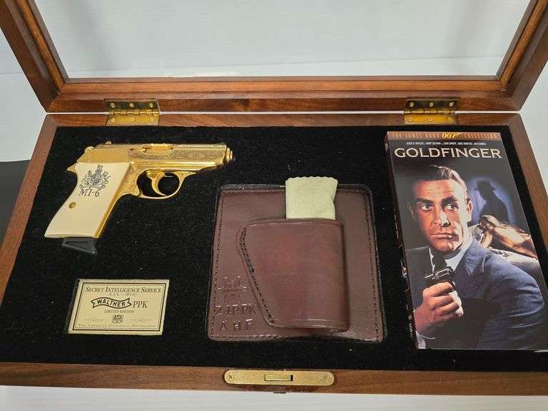 Limited Edition Walther PPK Secret Intelligence Service MI-6 James Bond 007 .380 Caliber Pistol Serial#K015761