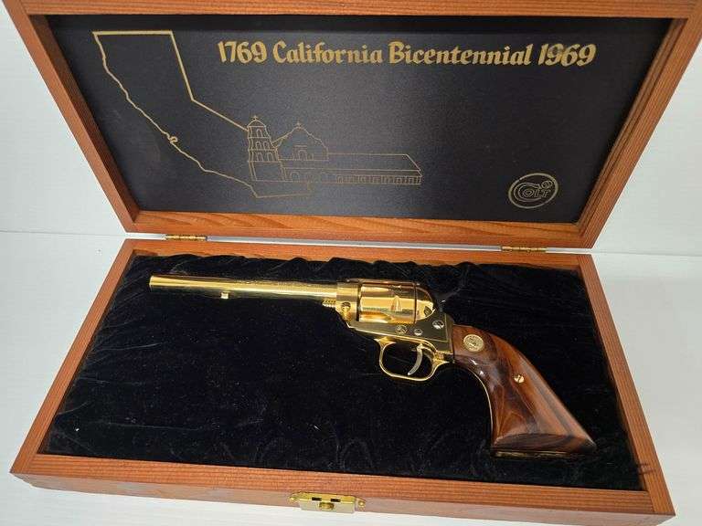 California Bicentennial 1769-1969 Colt Frontier .22LR Revolver Serial#4172CBI