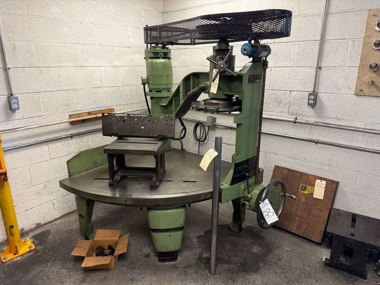 Storm Vulcan Block Master Model 85-B Head and Block Milling Machine Serial #85B-70-1615 image