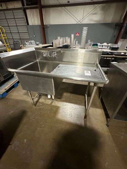 John Boos Custom 52" x 30" Stainless Steel Sink