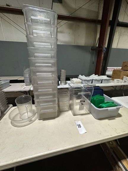 Assorted Kitchen Containers and Lids