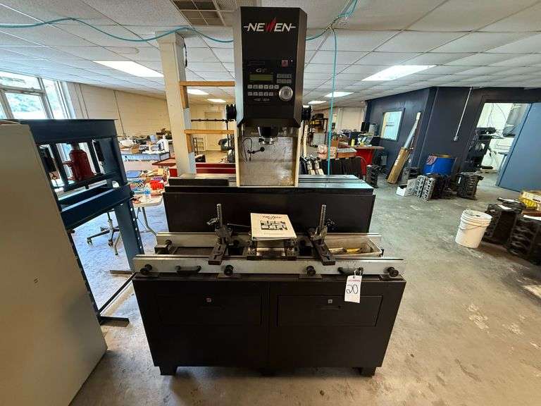 1997 Newen G II Cylinder Head Machining Center Serial #1281997 image