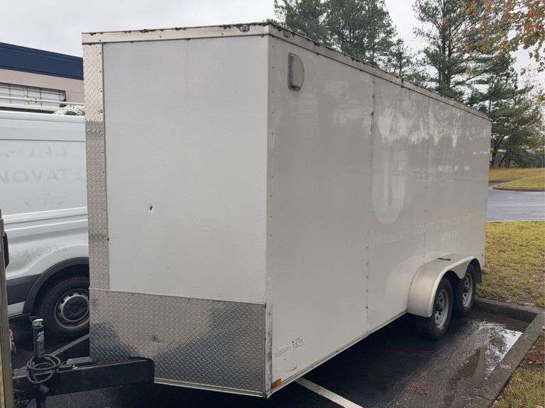 2019 Diamond Cargo 7ft x 16 Double Axle Trailer