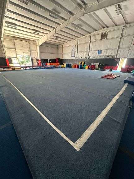 42' x 42' FX Floor- Wood, Springs, Carpet & Foam