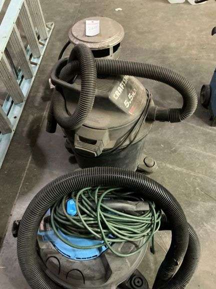 Two Shop Vacs and Heater image