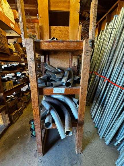 Steel Conduit Elbow Pipes with Manufacturer Labeling image