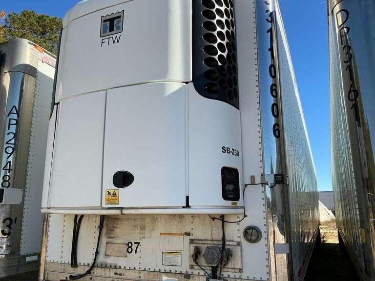2013 CIMC Reefer Trailer VIN# 527SR5322EM003208 image