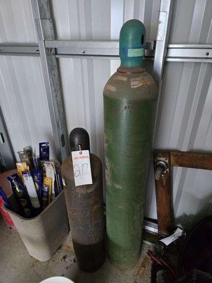 Oxygen and Acetylene Cylinders image