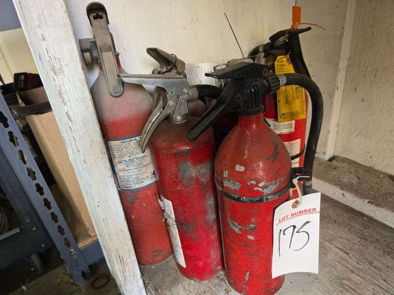 Grouping of Fire Extinguishers image