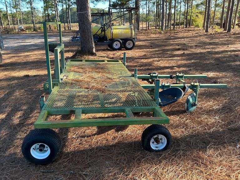 Pull Behind Manual Planting Trailer image