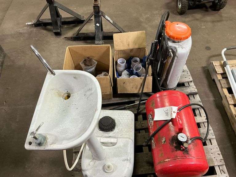 CHH Wash Station, Sprayer Tips, Portable Airtank, Stihl BP Pump Sprayer image