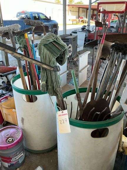 Two Buckets of Miscelaneous Implements image