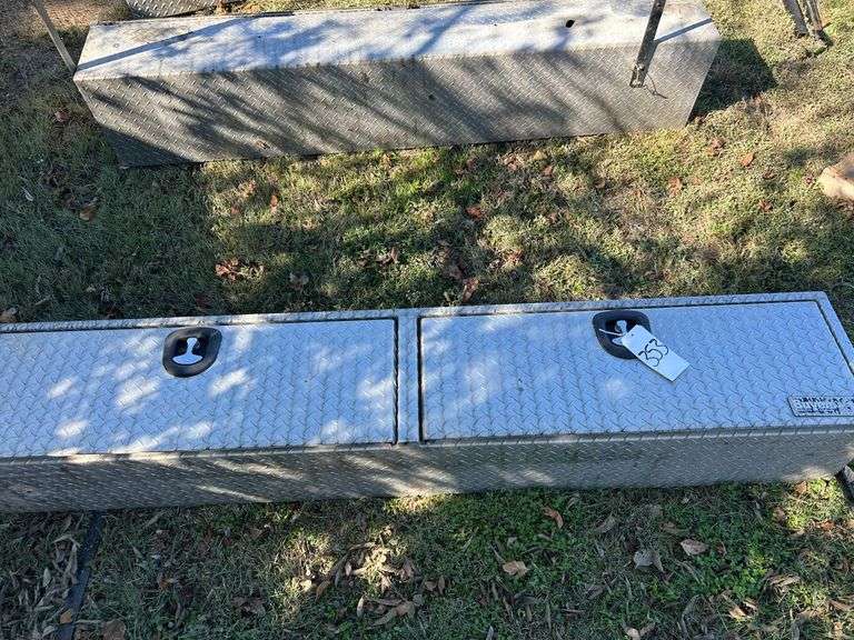 Buyers Products 72"x12" Two Door Aluminum Side Tool Box image