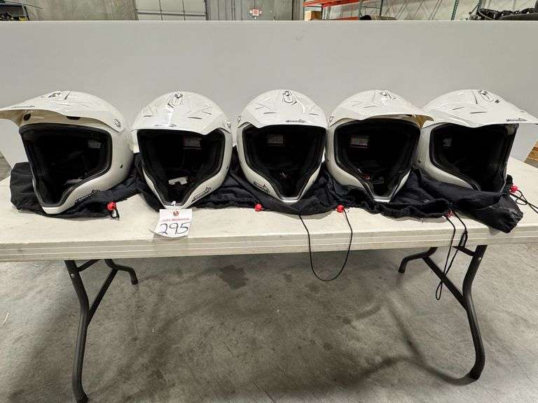 (5) Bell Pit Crew Helmets (3 XL, 2 L) image