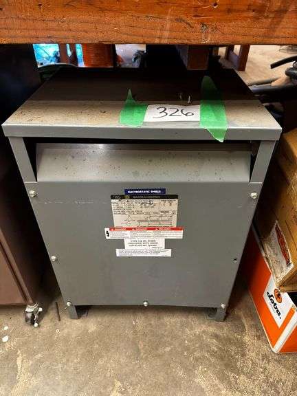 Square D Company 3-Phase Insulated Transformer, Catalog No. WS363 image