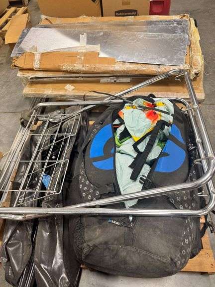 GYBE Inflatable Event Tent in Travel Bag, Rolling Folding Cart and 8 x 10 Round Framing in Travel Bag image