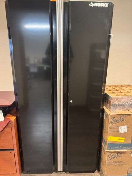Husky Two Door Storage Cabinet (NO CONTENTS) image