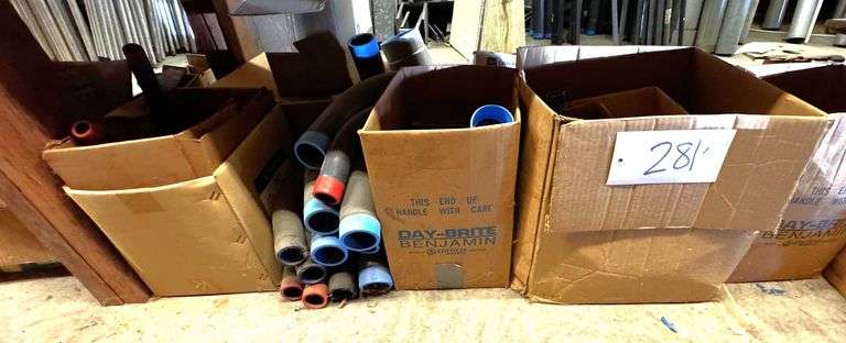 Various Electrical Conduit Elbows and Couplings, Including 15A 0015 image