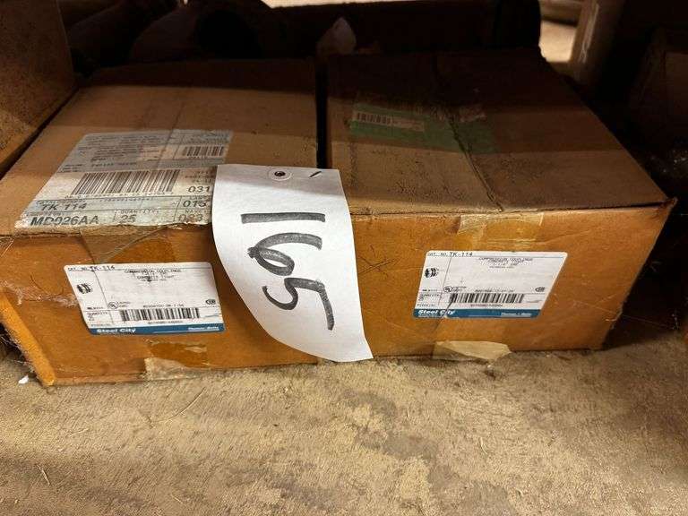 Grouping of Thomas & Betts TK-114 1-1/4 Inch EMT Compression Couplings, image