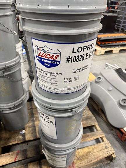 (3) Lucas Oil 10828 ECR 5 Gal Sealed Bucket image