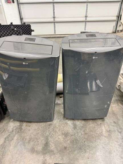 Two LG portable AC Units Model LP1414GXR 14000 BTU image
