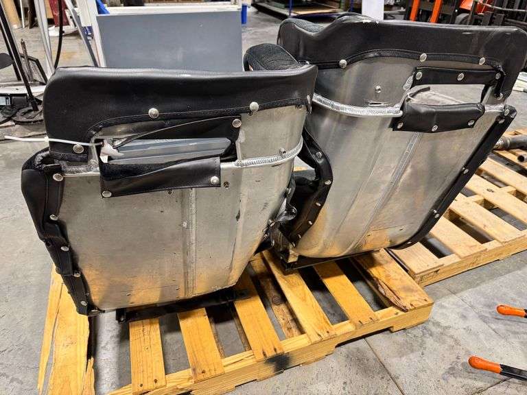 Pair of NASCAR Hall of Fame Racing Simulator Seats (Driver and Passenger seats) image