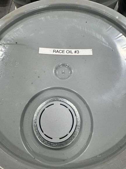 (6) Race Oil #3 5 Gal Sealed Bucket image