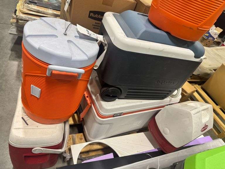 (7) Used Coolers Group image