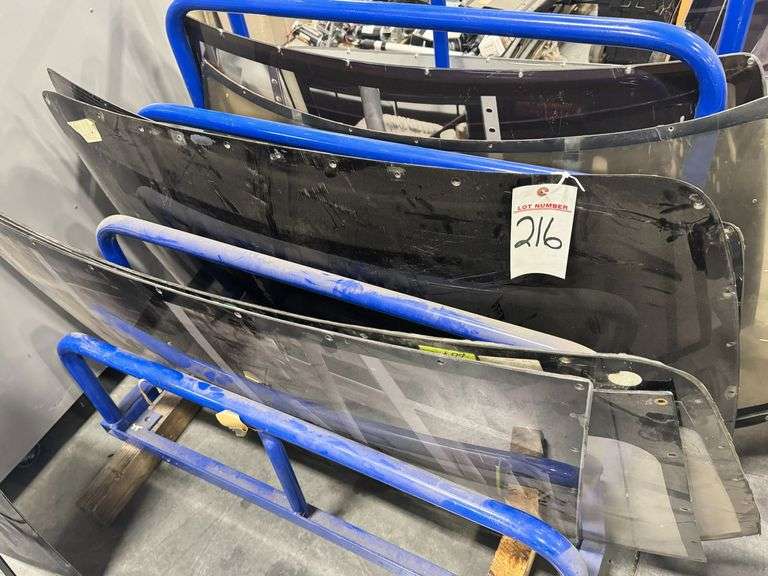 Front Windscreens Twelve Pcs, some with simulator graphics image