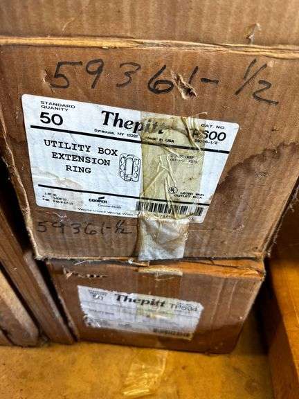 Thepitt TP594 Utility Box and 5936 Utility Box Extension Ring image