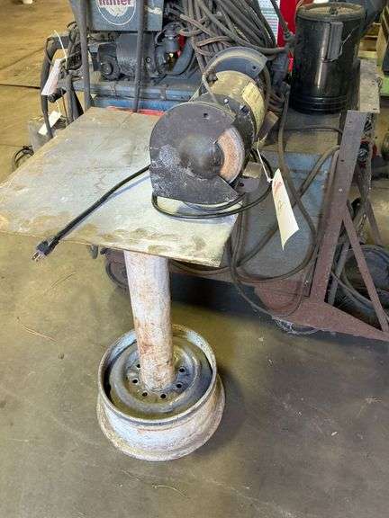 6" Bench Grinder and Table image